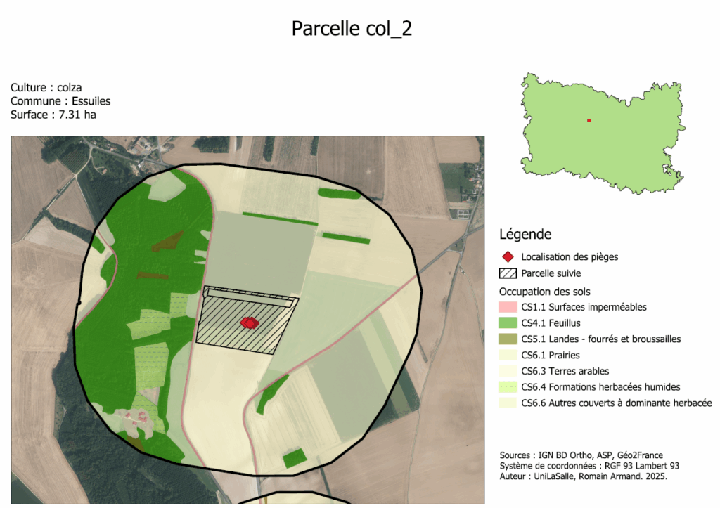 exemple de carte attendue pour cet exercice